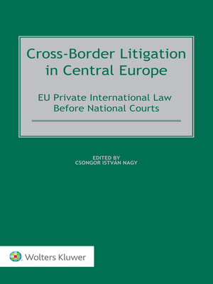 cover image of Cross-Border Litigation in Central Europe